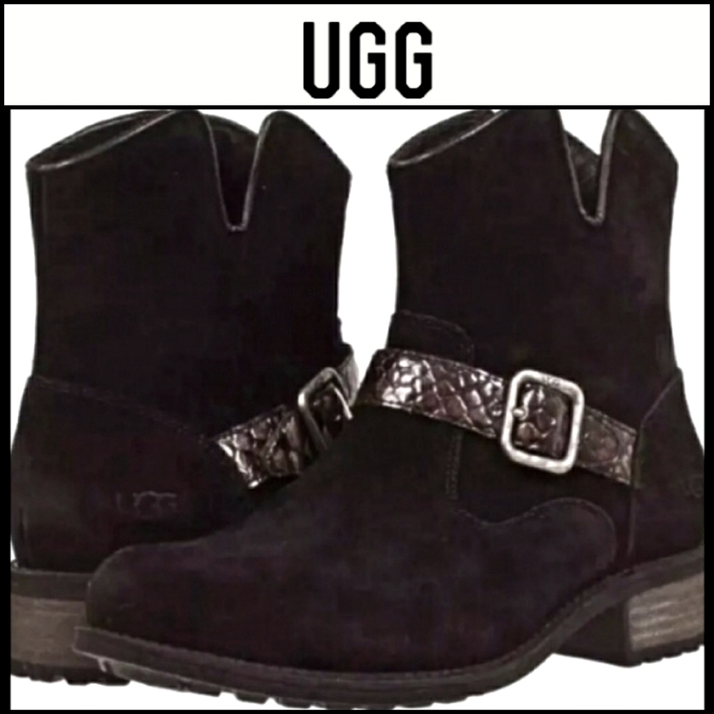 Ugg Australia Suede Milnor Ankle Boots!
